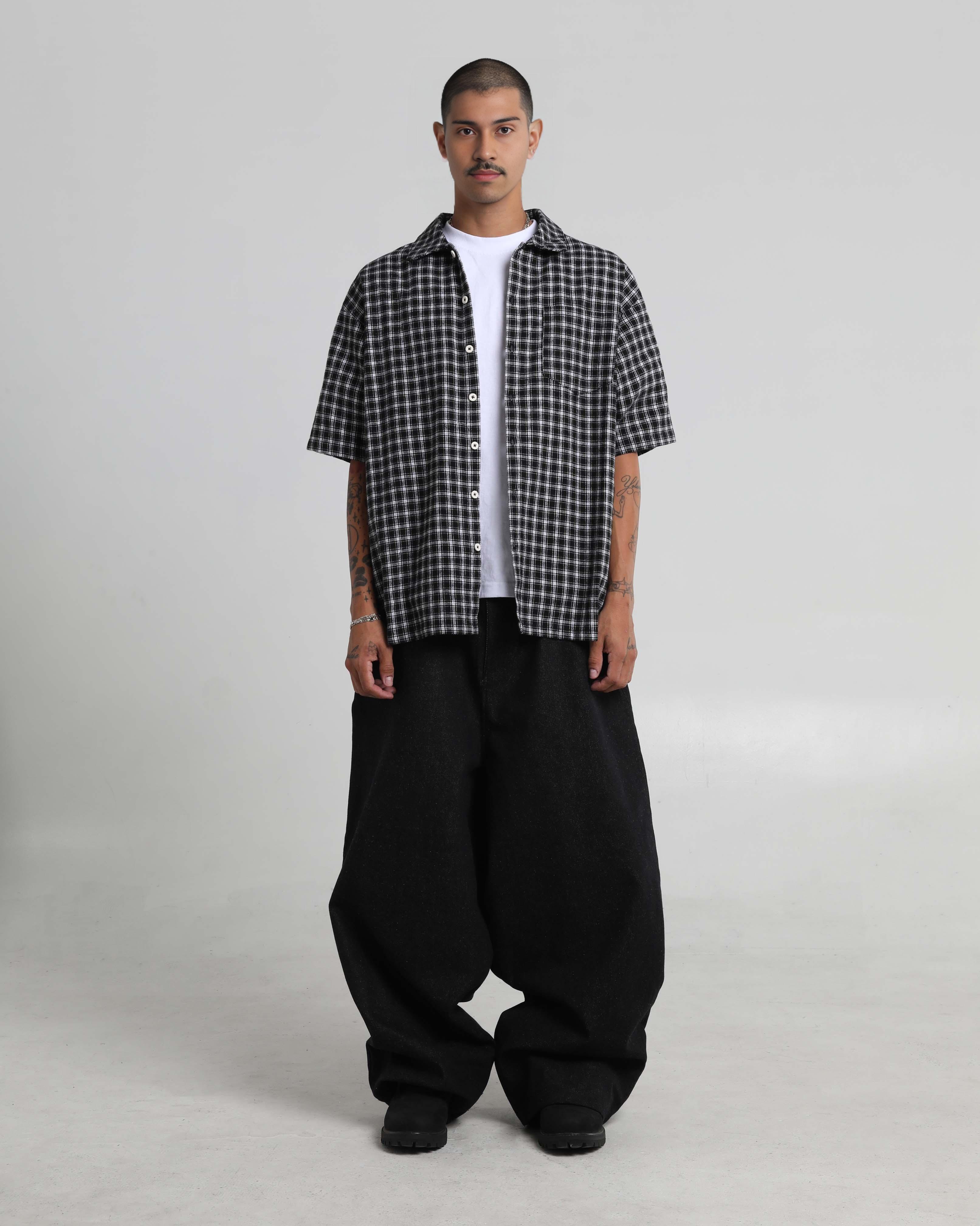 Camisa a Cuadros Manga Corta